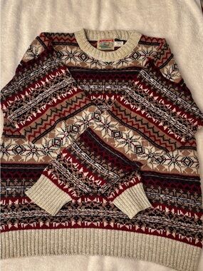 Adirondack 100% Cotton Sweater | Classic Outdoor Knit Pullover
